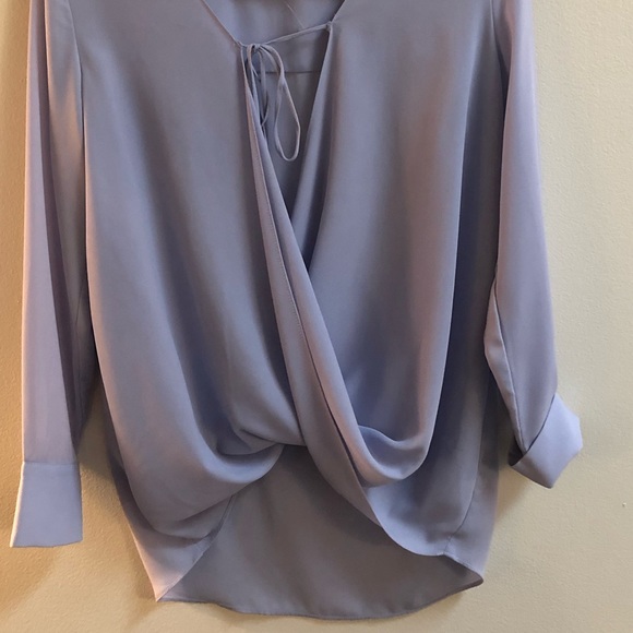NWOT Lavender mesh top - Picture 2 of 4